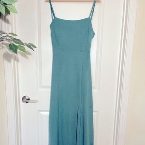 Sleeveless bridesmaid dress